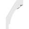 Ekena Millwork 6-in. W x 6-in. D x 10-in. H Merced Architectural Grade PVC Knee Brace BRCP06X06X10MRC - alternate 6